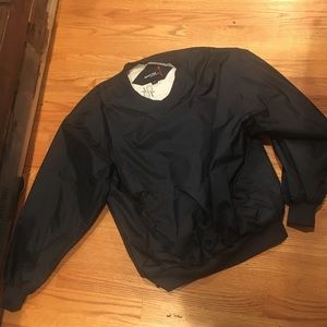 Vintage tennis pullover windbreaker